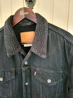 Fantastische, originele, zwarte Levi's Teddy jeans jas, XXL, Levi's, Zwart, Overige maten, Ophalen of Verzenden