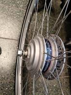 Voorwiel met motor - Peper, Fietsen en Brommers, Fietsonderdelen, Ophalen of Verzenden, Gebruikt, Algemeen, Wiel