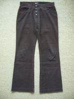 Mambo vintage donkerbruine ribcord broek maat 36 izgs, Ophalen of Verzenden, Zo goed als nieuw, Maat 36 (S), Bruin