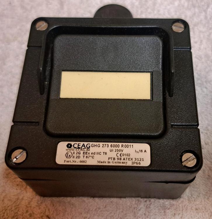 Ceag Ex-schakelaar GHG2736000R0011 - Explosieveilig, Doe-het-zelf en Verbouw, Overige Doe-het-zelf en Verbouw, Ophalen of Verzenden
