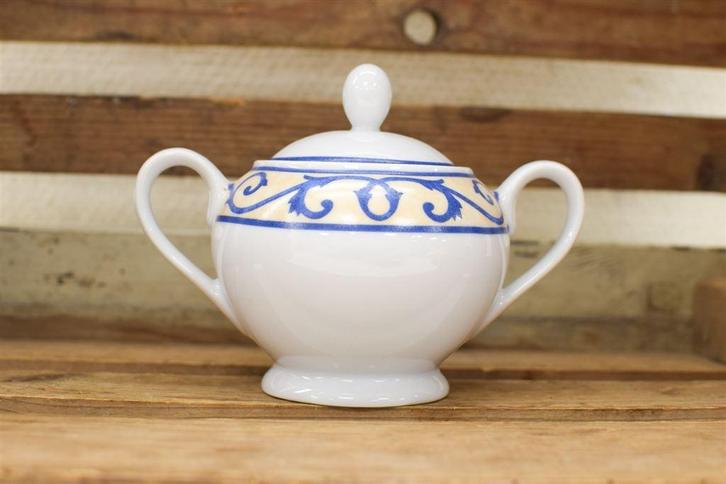 Art & Design porseleinen suikerpot 45909, Huis en Inrichting, Keuken | Servies, Gebruikt, Overige typen, Overige stijlen, Porselein