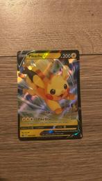 Pikachu v Pokémon kaart., Hobby en Vrije tijd, Verzamelkaartspellen | Pokémon, Ophalen of Verzenden, Zo goed als nieuw, Losse kaart