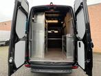 Mercedes-Benz Sprinter 317CDI 170PK L2H2 9G-TRONIC / Distron, Auto's, Automaat, Gebruikt, 4 cilinders, Zwart