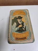 Oud blik Friesche Baaitabak F. Lieftingk Groningen, Verzamelen, Ophalen, Gebruikt, Overige