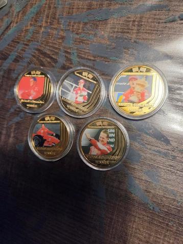 Michael Schumacher Munten Set beschikbaar voor biedingen