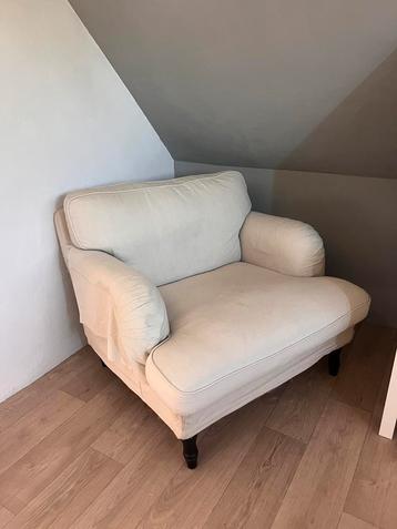 IKEA Stocksund fauteuil beige, 2 stuks beschikbaar voor biedingen