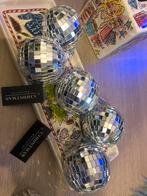 Kerstballen discobal zilver nieuw, Ophalen of Verzenden, Zo goed als nieuw