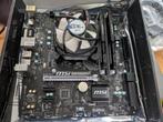 Game moederbord + Proc + Cooler, Computers en Software, Moederborden, Ophalen of Verzenden, Gebruikt, Intel, DDR4