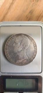 Zilveren 2½ Gulden 1845 Willem II - Rijksdaalder, Ophalen, Zilver, Losse munt, 2½ gulden