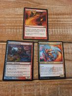 Blue red magic the gathering kaarten, Ophalen of Verzenden, Zo goed als nieuw, Meerdere kaarten