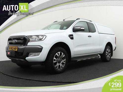 Ford Ranger 3.2 200PK Aut. Wildtrak Supercab 3500 KG Trekhaa, Auto's, Ford, Bedrijf, Te koop, Ranger, 4x4, ABS, Achteruitrijcamera