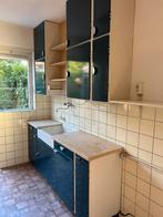 Originele bruynzeel keuken uit 1960!, Ophalen, Gebruikt, Blauw, Enkelwandige keuken