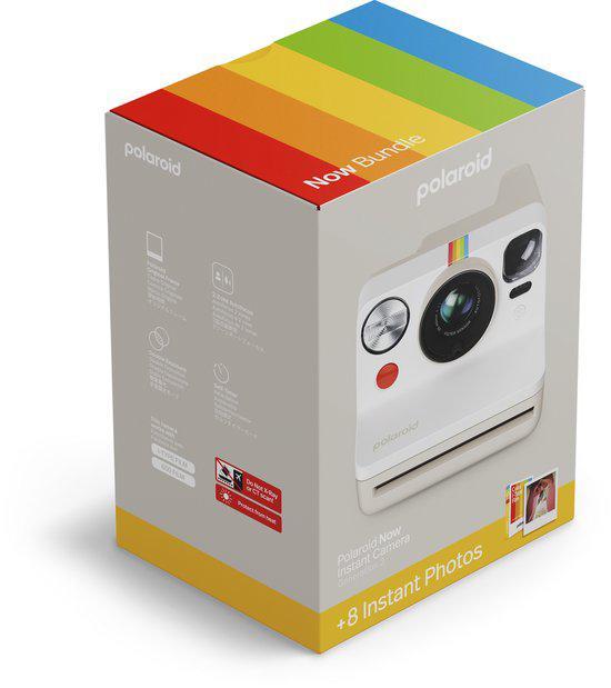 Polaroid Now+ | White | Instant Camera - NEW, Computers en Software, Printerbenodigdheden, Zo goed als nieuw, Ophalen of Verzenden