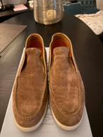 Lichte suède instappers Manfield, Ophalen of Verzenden, Zo goed als nieuw, Loafers