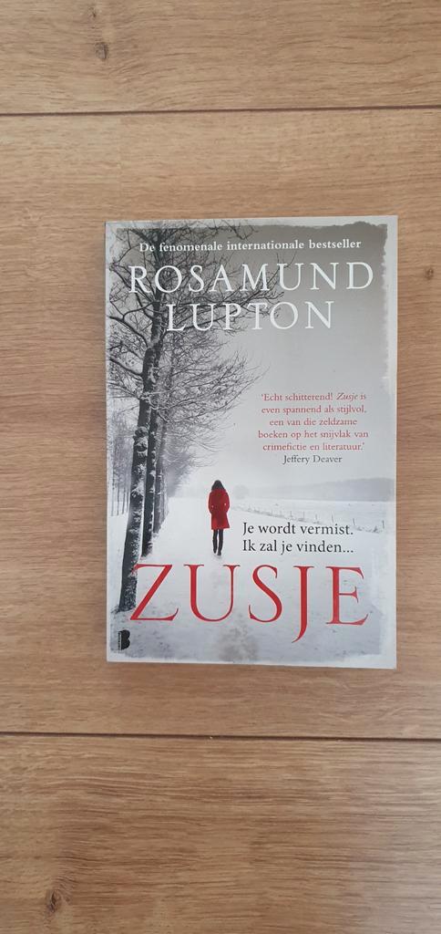 Boek zusje - rosamund lupton, Boeken, Thrillers, Zo goed als nieuw, Ophalen of Verzenden