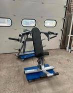 Matrix shoulderpress / shoulder machine / plate loaded 50 mm, Ophalen, Benen, Gebruikt, -