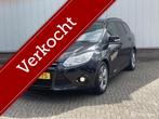Ford Focus Wagon 1.0 EcoBoost Titanium | Nieuwe Distributier, Euro 5, 125 pk, Gebruikt, Zwart