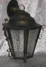 Art-Deco Hal Plafondlamp Zes Hoekig Smeedijzer, Ophalen, Huis en Inrichting