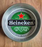 ZGAN Heineken Dienblad 35,5cm, Ophalen of Verzenden, Zo goed als nieuw, Rond, Metaal