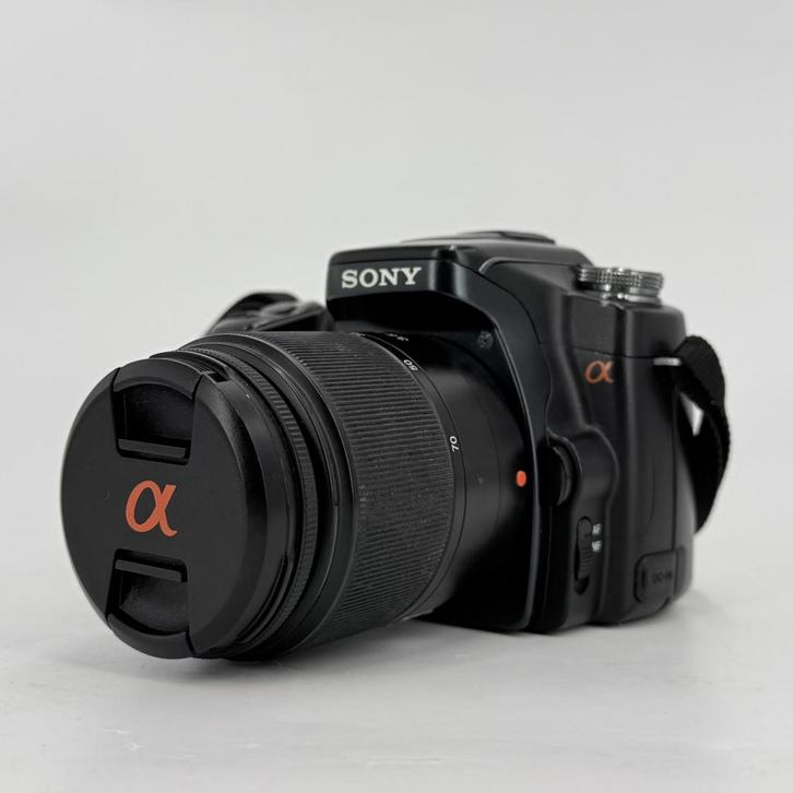Sony Alpha DSLR-A1000 + 18-70mm Spiegelreflexcamera, Audio, Tv en Foto, Fotocamera's Digitaal, Zo goed als nieuw