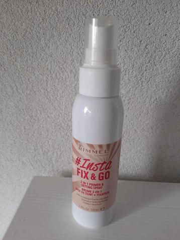 Rimmel Insta Fix & Go 2 in 1 Primer Spray 100 ml. beschikbaar voor biedingen