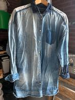 Scotch & Soda Spijkerblouse Maat L, Ophalen of Verzenden, Zo goed als nieuw, Maat 42/44 (L), Blauw