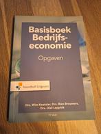 Basisboek Bedrijfseconomie - Opgaven, Boeken, Studieboeken en Cursussen, Ophalen, Drs. Wim Koetzier, Drs. Rien Brouwers, Drs. Olaf Leppink