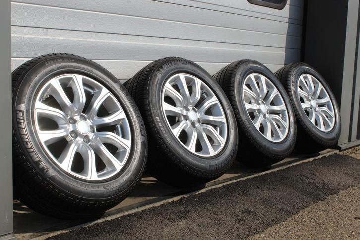 Z.G.A.N.! 18'' Land Rover Velgen Michelin Zomerset 5x108, Auto-onderdelen, Banden en Velgen, Banden en Velgen, Zomerbanden, 18 inch