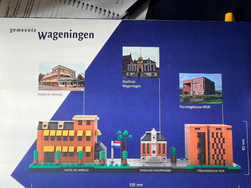 Lego set Wageningen, Ophalen of Verzenden, Nieuw, Complete set, Lego