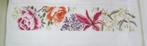 Borduurpatroon  Bloemen rand  nr 9212, Verzenden, Nieuw, Handborduren, Patroon