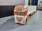 Daf XF met koeltrailer wsi HB van komen