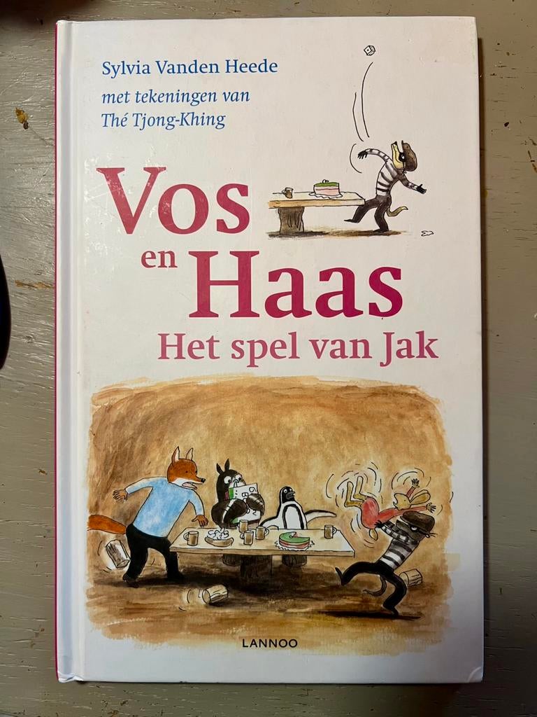 Vos en Haas het spel van Jak Lannoo Avi M3 E3 leesboek zgan, Ophalen of Verzenden, Zo goed als nieuw, Fictie algemeen