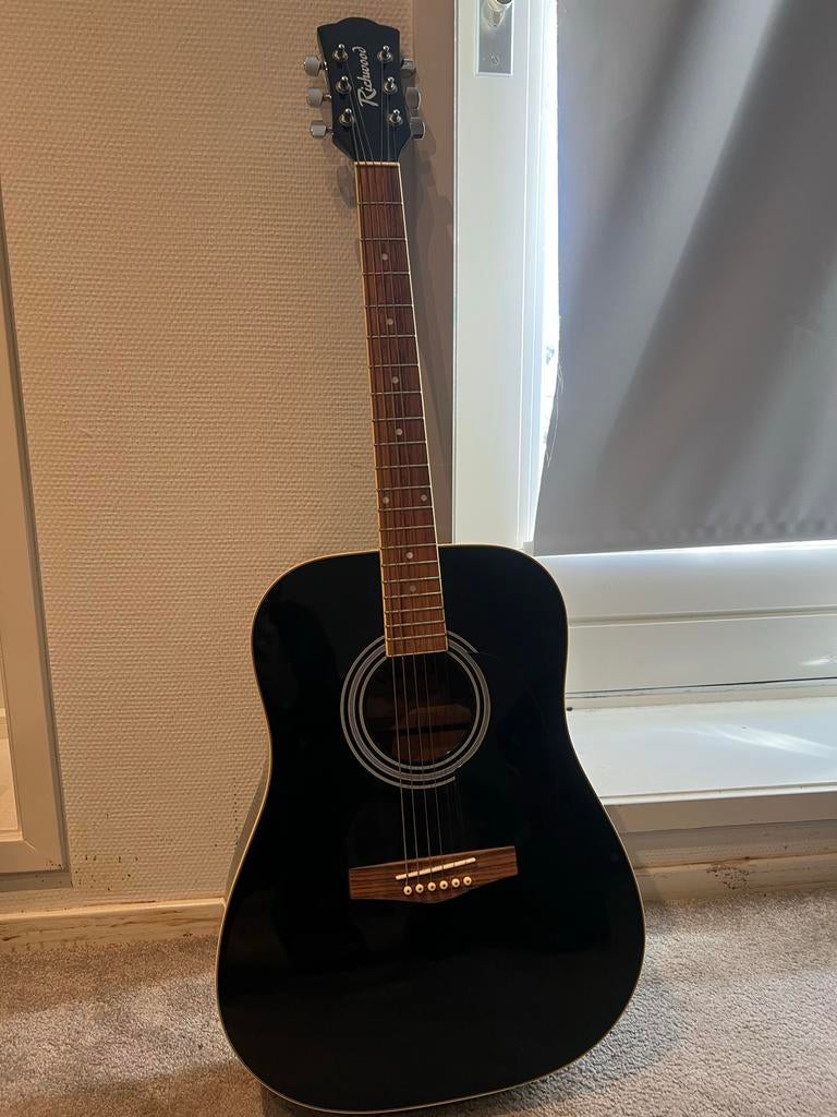 Richwood RD 12 BK Gitaar, Ophalen, Zo goed als nieuw, Western- of Steelstringgitaar