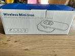 Nieuw Draagbaar Opvouwbaar Draadloos Mini Strijkijzer, Witgoed en Apparatuur, Strijkijzers en Strijkplanken, Ophalen of Verzenden