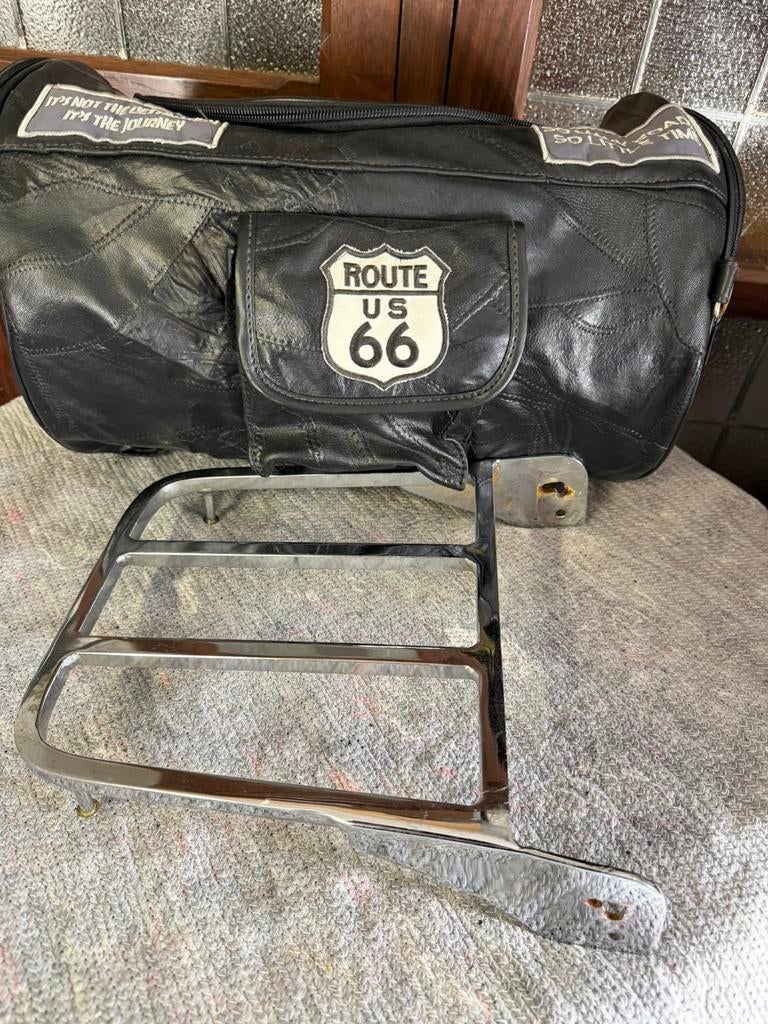 Tas en rekje voor Suzuki intruder 800, Ophalen of Verzenden, Gebruikt