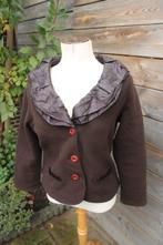 Jasje/ Vest bruin Azuri mt L Vaste prijs OPRUIMING, Kleding | Dames, Bruin, Maat 42/44 (L), Ophalen of Verzenden, Zo goed als nieuw