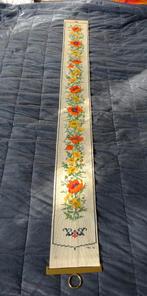 Vintage Schellekoord klaprozen + gele bloemen, Antiek en Kunst, Verzenden