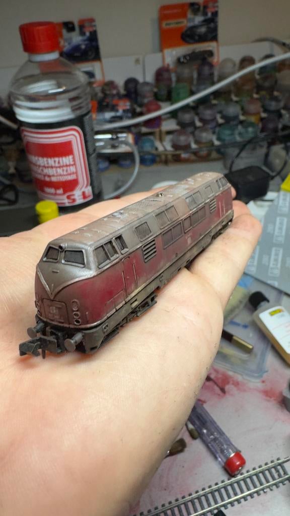 Modelspoor restauratie/weathering/reparatie | h0 en N, Hobby en Vrije tijd, Modeltreinen | H0, Overige merken, Gebruikt, Ophalen of Verzenden