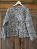 Gewatteerd doorgestikt bloemenprint KAFFE jas jasje maat 46., Kleding | Dames, Jassen | Zomer, Ophalen of Verzenden, Zo goed als nieuw