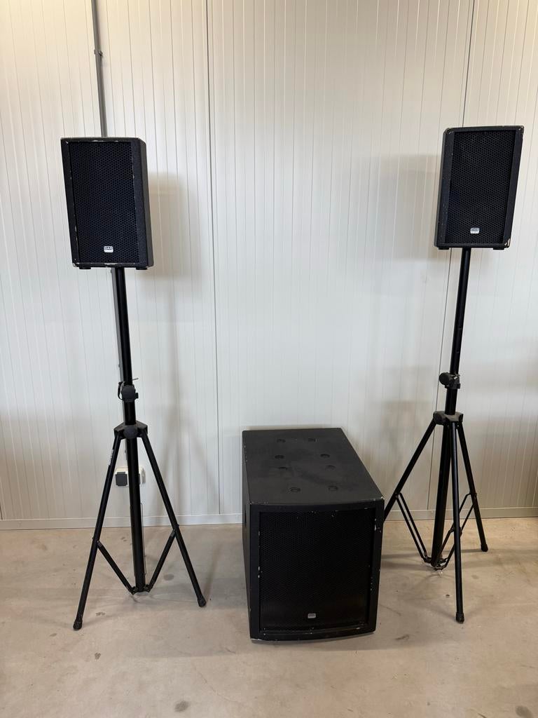 Dap Clubmate 2 geluidsset, Audio, Tv en Foto, Luidsprekers, Gebruikt, Complete surroundset, 120 watt of meer, Ophalen