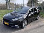 Ford Focus 1.5 ST Line 2017 Zwart Afnb Trekhaak nw APK!, Stof, 1498 cc, Zwart, 4 cilinders