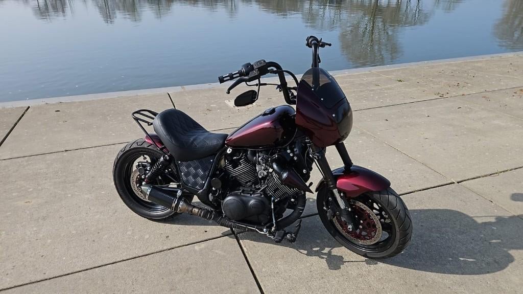 One of a kind custom virago 1100xv!, Motoren, Sportuitlaat, 2 cilinders, Nieuw, Particulier