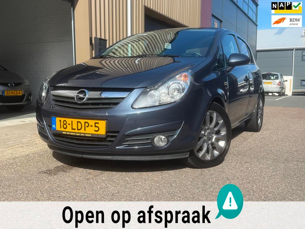 Opel Corsa 1.2-16V '111' Edition cruise Control Airco, Auto's, Voorwielaandrijving, Euro 5, 86 pk, Gebruikt