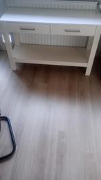 Wit Sidetable ladekastje, Ophalen, Gebruikt, 100 tot 150 cm, 25 tot 50 cm