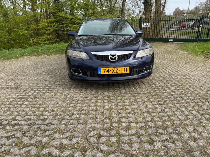 Mazda 6 1.8 Sportbreak BOSE XENON  NIEUWE APK TOT 27-3-2027, Auto's, Mazda, Bedrijf, Benzine, C, Stationwagon, Handgeschakeld