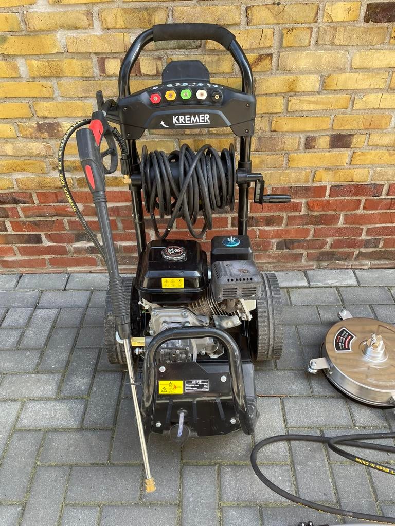 Kremer hogedrukreiniger met veel extra’s!!, Ophalen, Gebruikt, Benzine