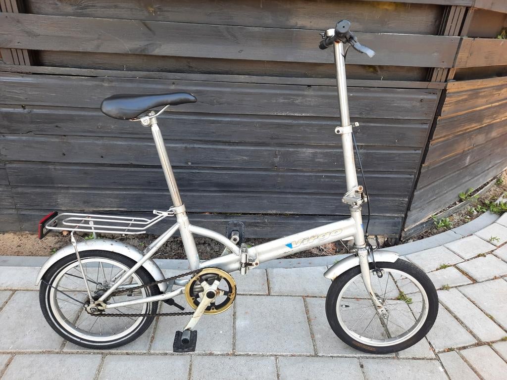16 inch Vouwfiets Virgo (NAGEKEKEN FIETS), Fietsen en Brommers, Fietsen | Vouwfietsen, Ophalen, Terugtraprem, Gebruikt, 16 tot 18 inch