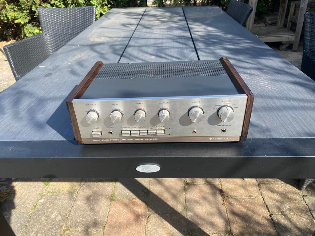 Vintage Kenwood KA4002A stereo versterker, Overige merken, Gebruikt, Ophalen of Verzenden, Minder dan 60 watt