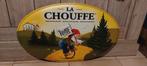 Reclamebord Chouffe Blond, Verzamelen, Biermerken, Ophalen of Verzenden, Nieuw, Reclamebord, Plaat of Schild, Overige merken
