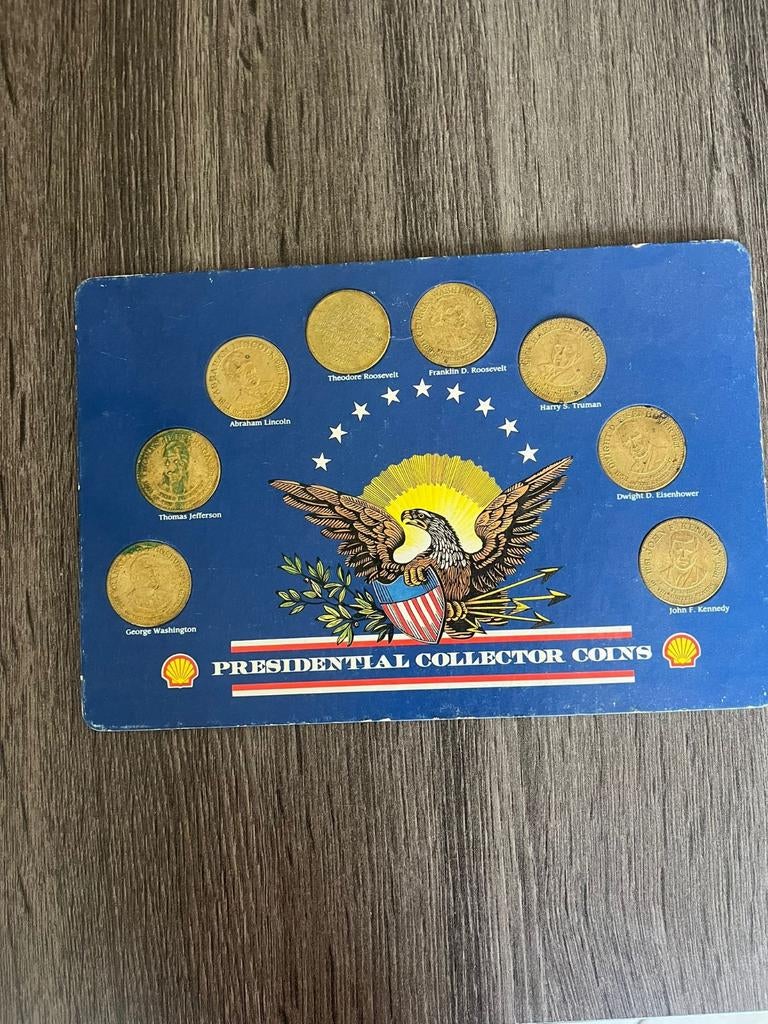 Shell Presidential Collector Coins Set, Ophalen of Verzenden, Noord-Amerika, Setje